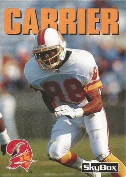 #198 Mark Carrier - Tampa Bay Buccaneers - 1992 SkyBox Impact Football