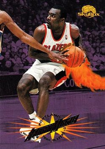 #198 Aaron McKie - Portland Trail Blazers - 1995-96 SkyBox Premium Basketball