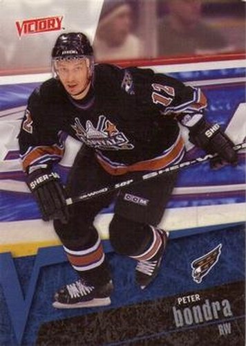 #198 Peter Bondra - Washington Capitals - 2003-04 Upper Deck Victory Hockey