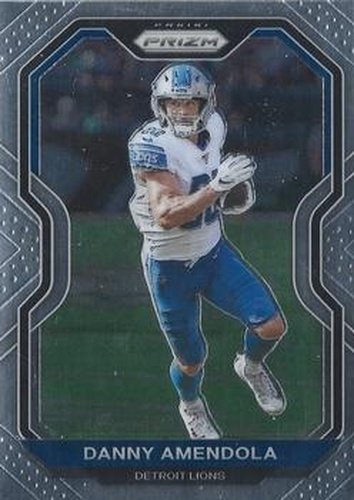 #198 Danny Amendola - Detroit Lions - 2020 Panini Prizm Football