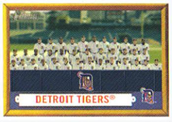 #198 Detroit Tigers - Detroit Tigers - 2006 Topps Heritage Baseball