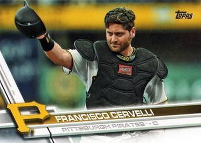 #198 Francisco Cervelli - Pittsburgh Pirates - 2017 Topps Baseball