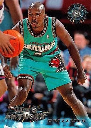 #198 Greg Anthony - Vancouver Grizzlies - 1995-96 Stadium Club Basketball