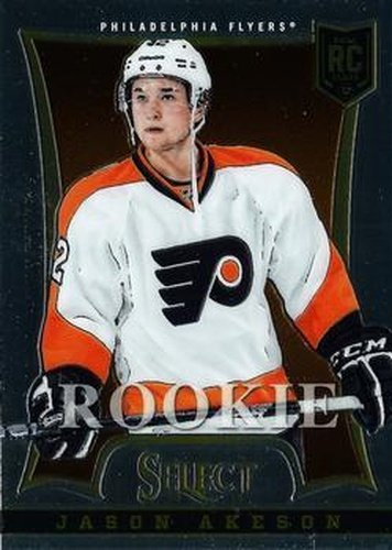 #198 Jason Akeson - Philadelphia Flyers - 2013-14 Panini Select Hockey