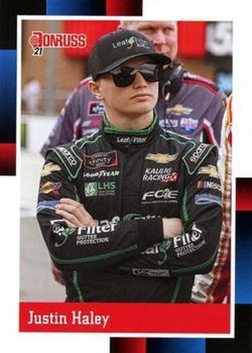 #198 Justin Haley - Kaulig Racing - 2021 Donruss Racing