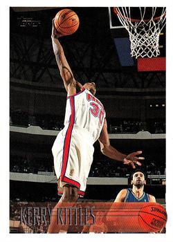 #198 Kerry Kittles - New Jersey Nets - 1996-97 Topps Basketball
