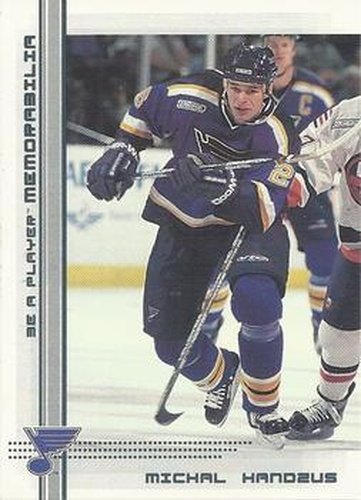 #198 Michal Handzus - St. Louis Blues - 2000-01 Be a Player Memorabilia Hockey