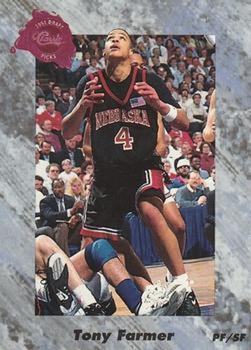 #198 Tony Farmer - Nebraska Cornhuskers - 1991 Classic Four Sport