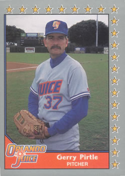 #198 Gerry Pirtle - Orlando Juice - 1990 Pacific Senior League Baseball