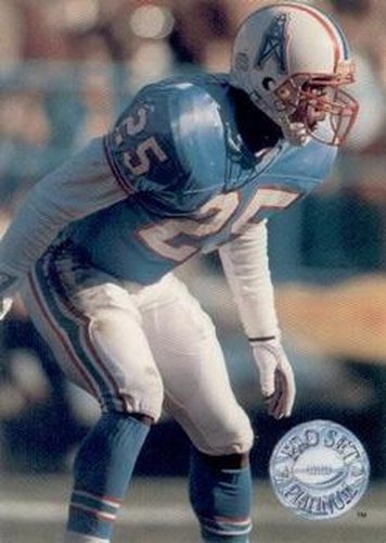 #198 Bubba McDowell - Houston Oilers - 1991 Pro Set Platinum Football