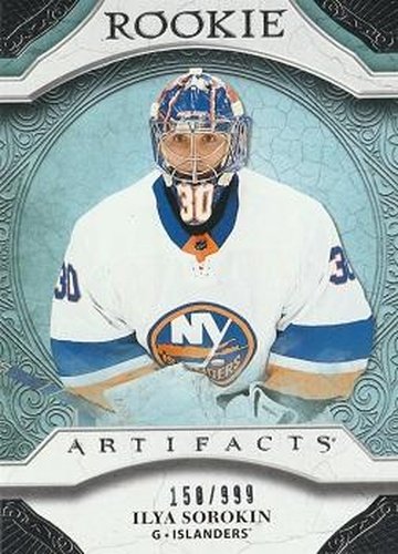 #RED199 Ilya Sorokin - New York Islanders - 2020-21 Upper Deck Artifacts Hockey