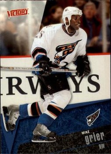 #199 Mike Grier - Washington Capitals - 2003-04 Upper Deck Victory Hockey
