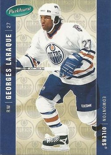 #199 Georges Laraque - Edmonton Oilers - 2005-06 Parkhurst Hockey