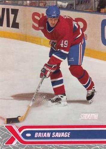 #199 Brian Savage - Montreal Canadiens - 2000-01 Stadium Club Hockey