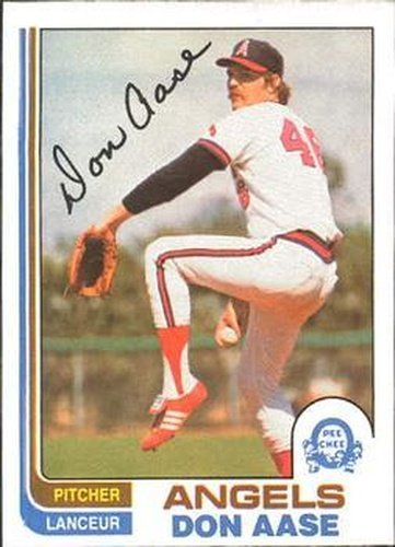 #199 Don Aase - California Angels - 1982 O-Pee-Chee Baseball