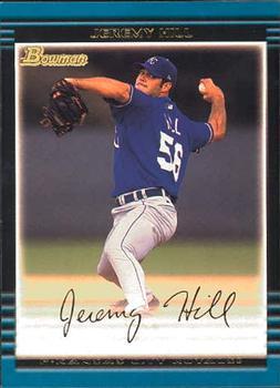 #199 Jeremy Hill - Kansas City Royals - 2002 Bowman Baseball