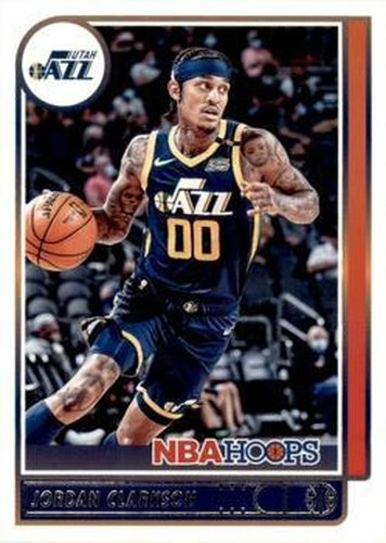 #199 Jordan Clarkson - Utah Jazz - 2021-22 Hoops Basketball