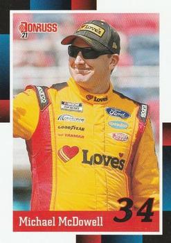 #199 Michael McDowell - Front Row Motorsports - 2021 Donruss Racing