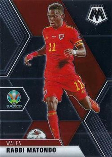#199 Rabbi Matondo - Wales - 2021 Panini Mosaic UEFA EURO Soccer
