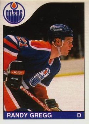 #199 Randy Gregg - Edmonton Oilers - 1985-86 O-Pee-Chee Hockey