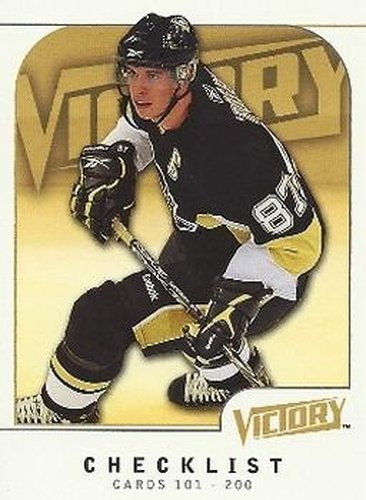 #199 Sidney Crosby - Pittsburgh Penguins - 2009-10 Upper Deck Victory Hockey