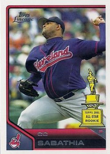 #199 CC Sabathia - Cleveland Indians - 2011 Topps Lineage Baseball