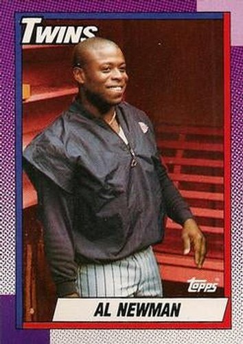 #19 Al Newman - Minnesota Twins - 1990 Topps Baseball
