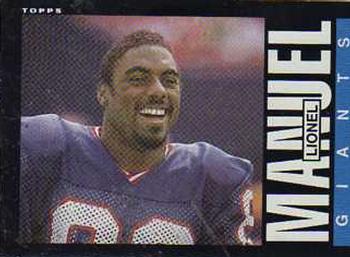 #119 Lionel Manuel - New York Giants - 1985 Topps Football