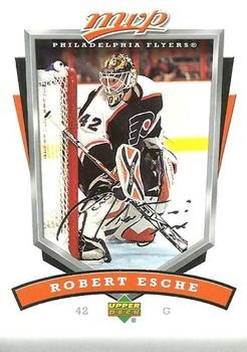 #219 Robert Esche - Philadelphia Flyers - 2006-07 Upper Deck MVP Hockey