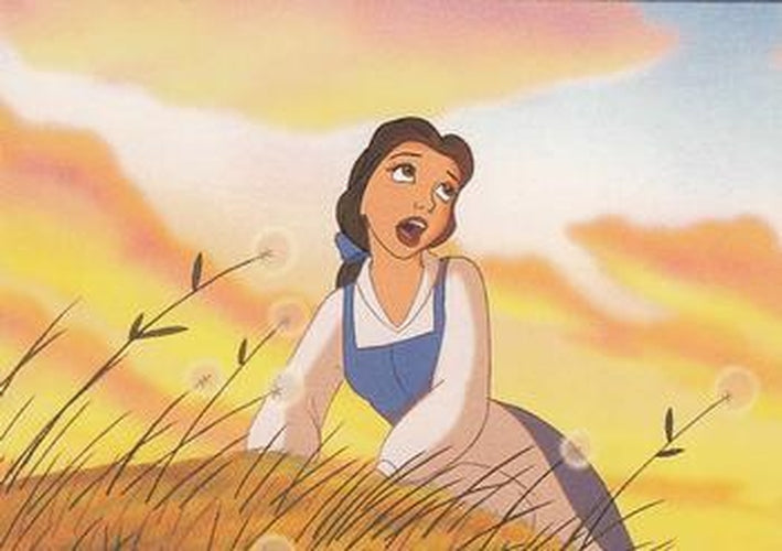 #19 Belle's Dreams - 1992 Pro Set Beauty and the Beast