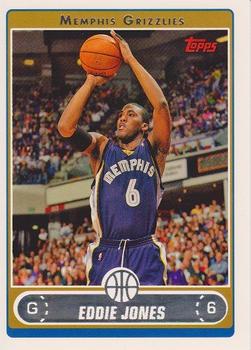#19 Eddie Jones - Memphis Grizzlies - 2006-07 Topps Basketball