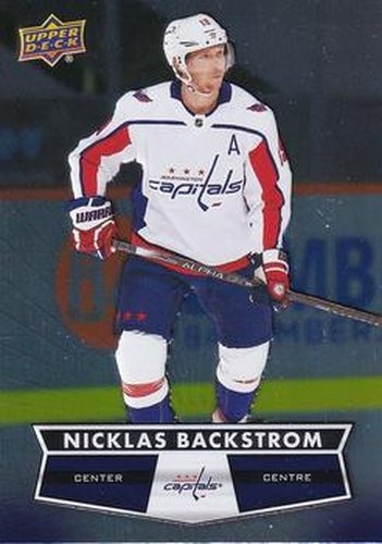 #19 Nicklas Backstrom - Washington Capitals - 2021-22 Upper Deck Tim Hortons Hockey