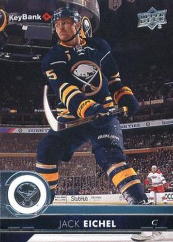 #19 Jack Eichel - Buffalo Sabres - 2017-18 Upper Deck Hockey