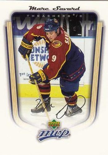 #19 Marc Savard - Atlanta Thrashers - 2005-06 Upper Deck MVP Hockey