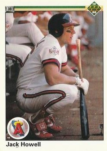 #19 Jack Howell - California Angels - 1990 Upper Deck Baseball