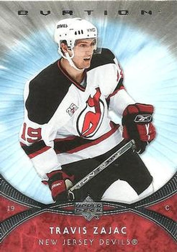#19 Travis Zajac - Travis Zajac - 2007-08 Upper Deck Ovation Hockey