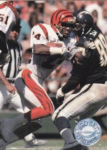 #19 Lewis Billups - Cincinnati Bengals - 1991 Pro Set Platinum Football