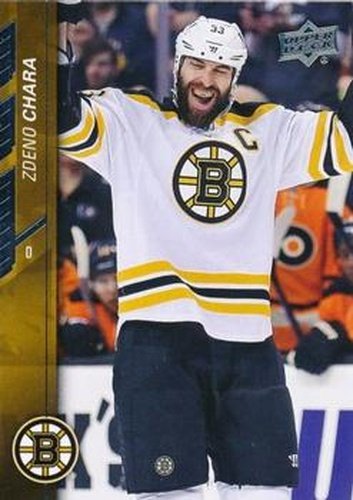 #19 Zdeno Chara - Boston Bruins - 2015-16 Upper Deck Hockey