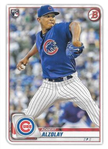#19 Adbert Alzolay - Chicago Cubs - 2020 Bowman Baseball