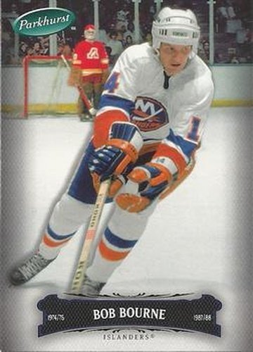 #19 Bob Bourne - New York Islanders - 2006-07 Parkhurst Hockey