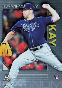 #19 Brendan McKay - Tampa Bay Rays - 2020 Bowman Platinum Baseball