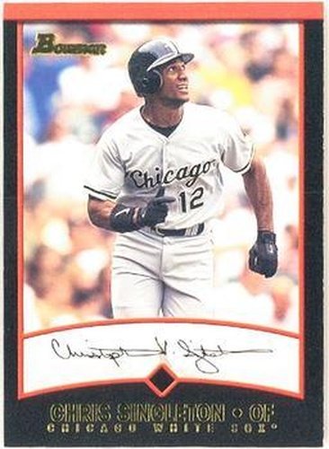 #19 Chris Singleton - Chicago White Sox - 2001 Bowman Baseball