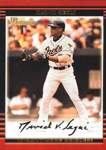 #19 David Segui - Baltimore Orioles - 2002 Bowman Baseball