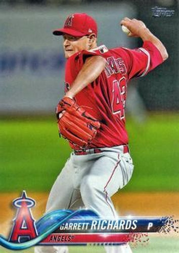 #19 Garrett Richards - Los Angeles Angels - 2018 Topps Baseball