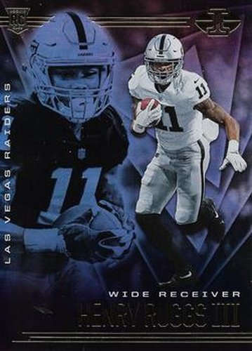 #19 Henry Ruggs III - Las Vegas Raiders - 2020 Panini Illusions Football