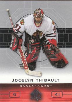 #19 Jocelyn Thibault - Chicago Blackhawks - 2002-03 SP Authentic Hockey