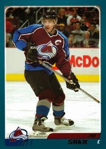 #19 Joe Sakic - Colorado Avalanche - 2003-04 O-Pee-Chee Hockey