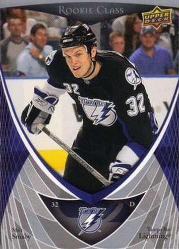 #19 Matt Smaby - Tampa Bay Lightning - 2007-08 Upper Deck Rookie Class Box Set Hockey