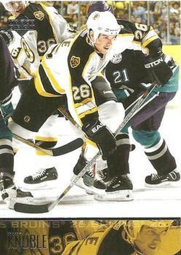 #19 Mike Knuble - Boston Bruins - 2003-04 Upper Deck Hockey