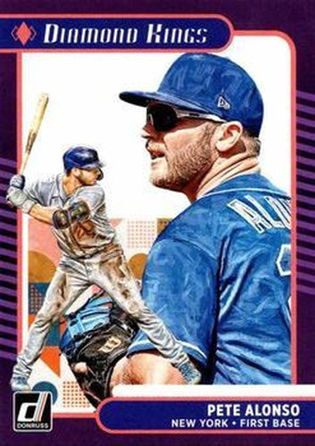 #19 Pete Alonso - New York Mets - 2021 Donruss Baseball
